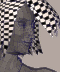 Polygonal Hair Simulation