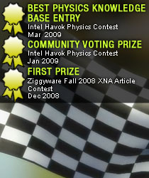 First Prize In The Ziggyware Fall 2008 XNA Article Contest!